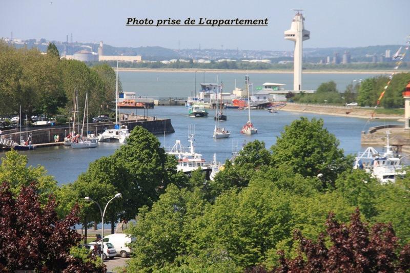 Le Bellevue - Beautiful Sea View Apartment Honfleur Exterior photo